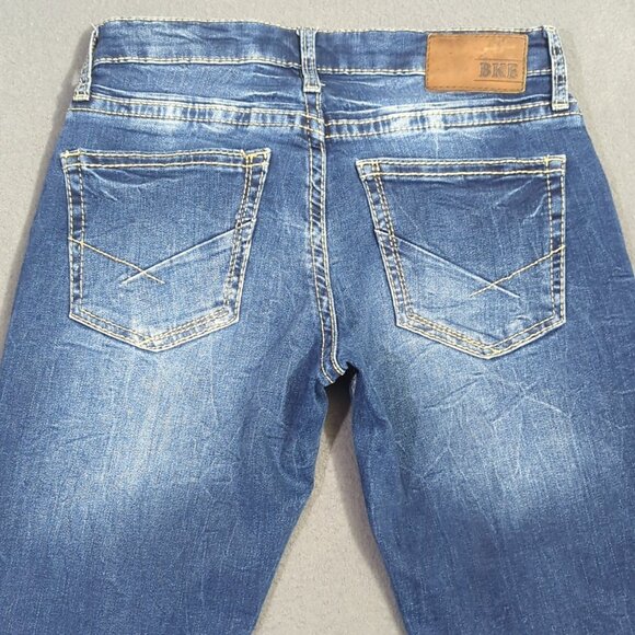 BKE Jeans Men's 29R Fits 28x31 Blue Jake Straight Leg Denim - Picture 3 of 11